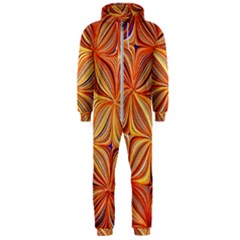 Electric Field Art Xlvi Hooded Jumpsuit (men)  by okhismakingart