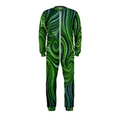 Electric Field Art Xlix Onepiece Jumpsuit (kids) by okhismakingart