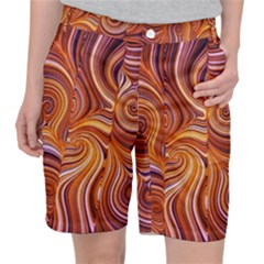 Electric Field Art Liii Pocket Shorts by okhismakingart