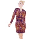 Electric Field Art LIV Button Long Sleeve Dress View1