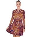 Electric Field Art LIV Long Sleeve Panel Dress View1