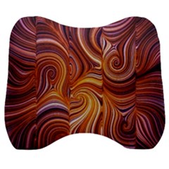 Electric Field Art Liv Velour Head Support Cushion by okhismakingart