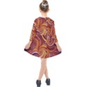 Electric Field Art LIV Kids  Quarter Sleeve Shirt Dress View2