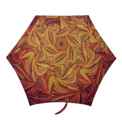 Electric Field Art Lv Mini Folding Umbrellas by okhismakingart