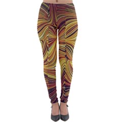 Electric Field Art Lvi Lightweight Velour Leggings by okhismakingart