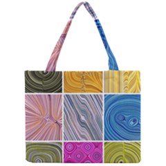 Electric Field Art Collage Ii Mini Tote Bag by okhismakingart