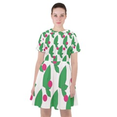 Feuilles Et Pois Sailor Dress by perlette