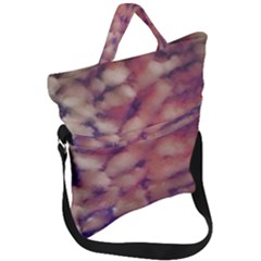 Clouds Fold Over Handle Tote Bag