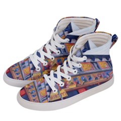 Coney Island Freak Show Women s Hi-top Skate Sneakers by StarvingArtisan