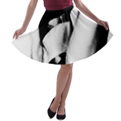 Pinup Girl A-line Skater Skirt by StarvingArtisan