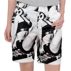 Pinup Girl Pocket Shorts by StarvingArtisan