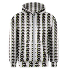 Cat Pirate Pattern Men s Zipper Hoodie by snowwhitegirl