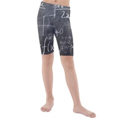 Mathematics Kids  Mid Length Swim Shorts by snowwhitegirl