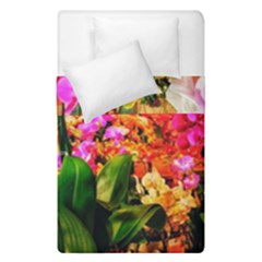 Orchids in the Market Duvet Cover Double Side (Single Size)