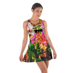 Orchids in the Market Cotton Racerback Dress