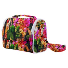 Orchids in the Market Satchel Shoulder Bag