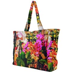 Orchids in the Market Simple Shoulder Bag