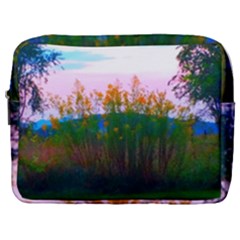 Field Of Goldenrod Make Up Pouch (large) by okhismakingart