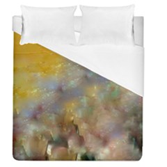 Abstract: Candle And Nail Polish Duvet Cover (queen Size) by okhismakingart