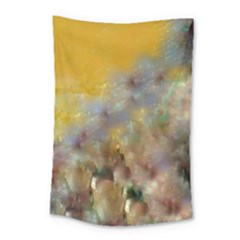 Abstract: Candle And Nail Polish Small Tapestry by okhismakingart