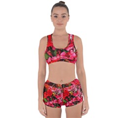 Lovely Lilies  Racerback Boyleg Bikini Set