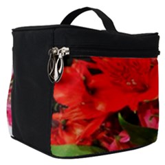Lovely Lilies  Make Up Travel Bag (small) by okhismakingart