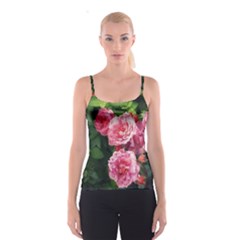 Summer Roses Spaghetti Strap Top by okhismakingart