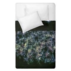 Queen Annes Lace In Blue And Yellow Duvet Cover Double Side (single Size) by okhismakingart