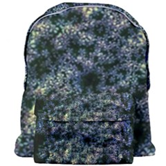 Queen Annes Lace In Blue And Yellow Giant Full Print Backpack by okhismakingart