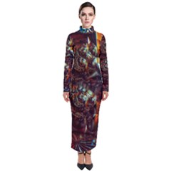 Chamber Of Reflection Turtleneck Maxi Dress by okhismakingart