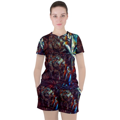 Chamber Of Reflection Women s Tee And Shorts Set by okhismakingart