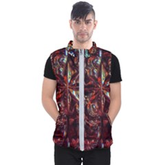 Crystal Star  Men s Puffer Vest by okhismakingart