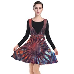 Crystal Daisy Plunge Pinafore Dress by okhismakingart