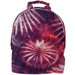 Faded Crystal Flower Mini Full Print Backpack by okhismakingart