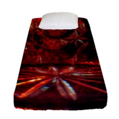 Glass Geometries  Fitted Sheet (single Size) by okhismakingart