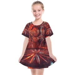 Glass Geometries  Kids  Smock Dress by okhismakingart