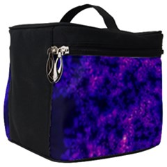 Queen Annes Lace In Blue And Purple Make Up Travel Bag (big) by okhismakingart