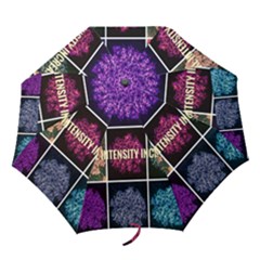 Floral Intensity Increases  Folding Umbrellas by okhismakingart