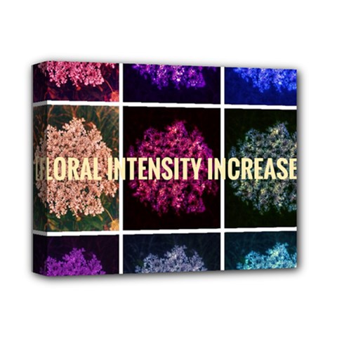 Floral Intensity Increases  Deluxe Canvas 14  X 11  (stretched) by okhismakingart