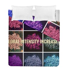 Floral Intensity Increases  Duvet Cover Double Side (full/ Double Size) by okhismakingart