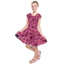 Queen Annes Lace in Red Part II Kids  Short Sleeve Dress View1