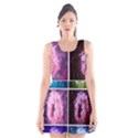 Closing Queen Annes Lace Collage (Vertical) Scoop Neck Skater Dress View1