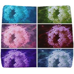 Closing Queen Annes Lace Collage (Vertical) Seat Cushion