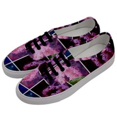 Closing Queen Annes Lace Collage (Vertical) Men s Classic Low Top Sneakers