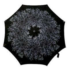 Queen Annes Lace In White Hook Handle Umbrellas (medium) by okhismakingart