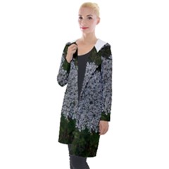 Queen Annes Lace Original Hooded Pocket Cardigan by okhismakingart