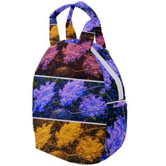 Primary Color Queen Anne s Lace Travel Backpacks by okhismakingart
