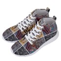 Winter Tulips Men s Lightweight High Top Sneakers View2