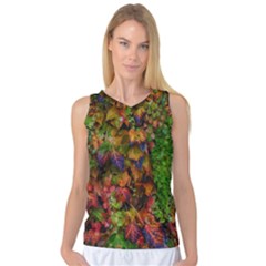 Fall Ivy Women s Basketball Tank Top by okhismakingart