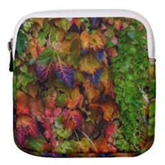 Fall Ivy Mini Square Pouch by okhismakingart